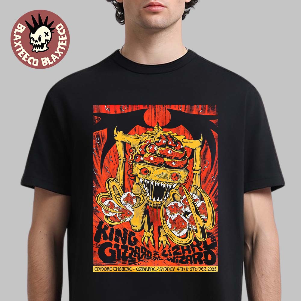 King Gizzard And The Lizard Wizard Warrane Sydney - Adult & Kids T-Shirts, Sweatshirts & Hoodies apparel design preview 1