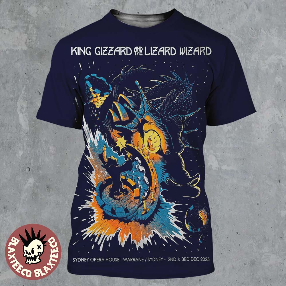 King Gizzard And The Lizard Wizard Warrane Sydney - Adult & Kids T-Shirts, Sweatshirts & Hoodies apparel design preview 1