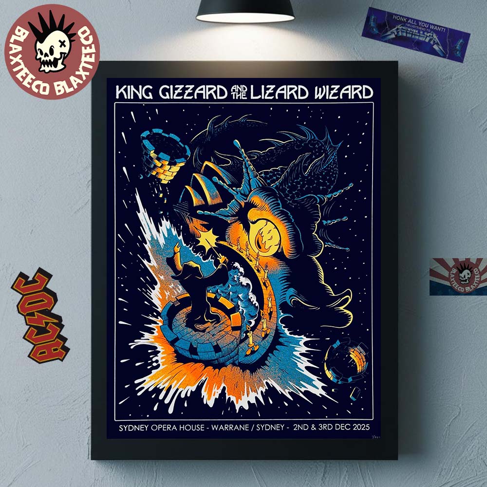 King Gizzard And The Lizard Wizard Warrane Sydney - Adult & Kids T-Shirts, Sweatshirts & Hoodies apparel design preview 1