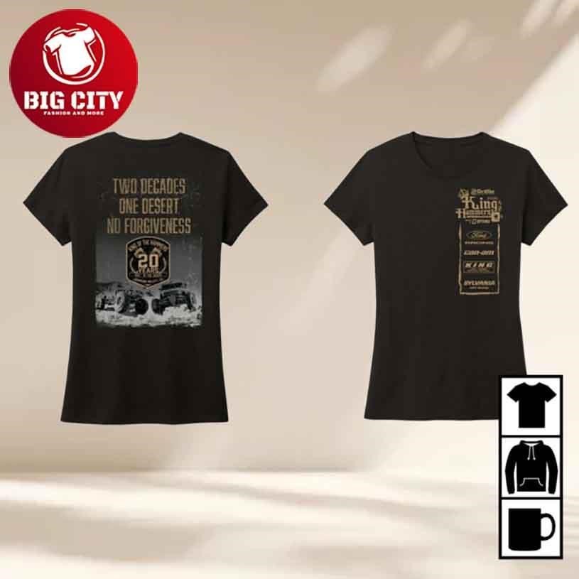 King Of The Hammers 2026 Ladies Event Two Sided - Adult & Kids T-Shirts, Sweatshirts & Hoodies apparel design preview 1