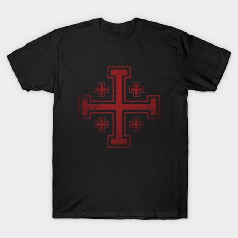 Kingdom Jerusalem Cross - Adult & Kids T-Shirts, Sweatshirts & Hoodies apparel design preview 1