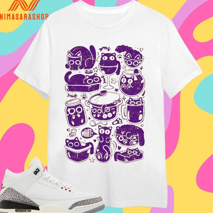 Kitchen Kittens Eduardo Ely - Adult & Kids T-Shirts, Sweatshirts & Hoodies apparel design preview 1