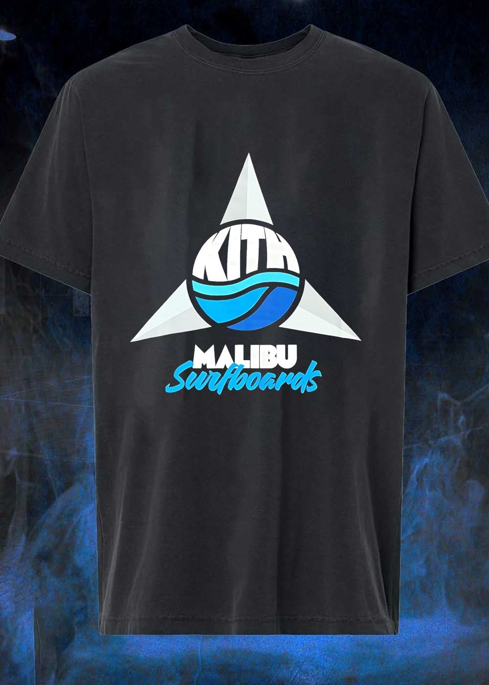 Kith Malibu Surfboards Graphic - Adult & Kids T-Shirts, Sweatshirts & Hoodies apparel design preview 1