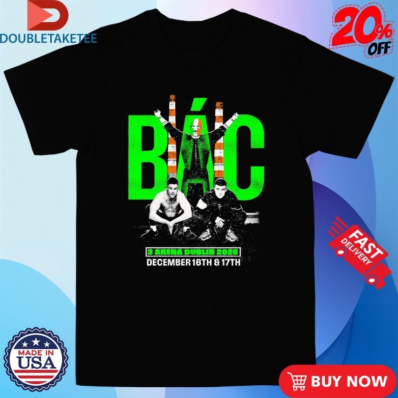 Kneecap BAC 3 Arena Dublin 2025 - Adult & Kids T-Shirts, Sweatshirts & Hoodies apparel design preview 1