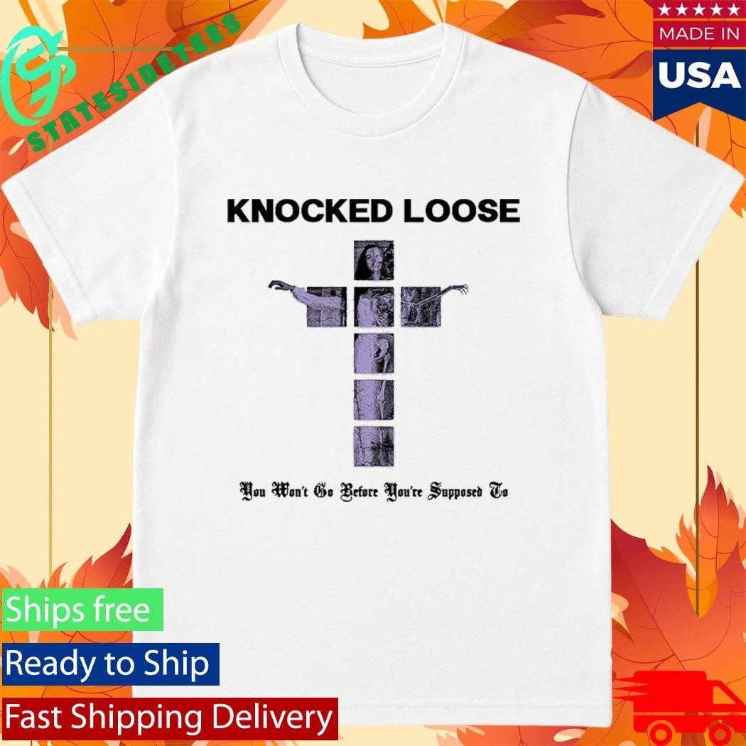 Knocked Loose Purple Cross - Adult & Kids T-Shirts, Sweatshirts & Hoodies apparel design preview 1