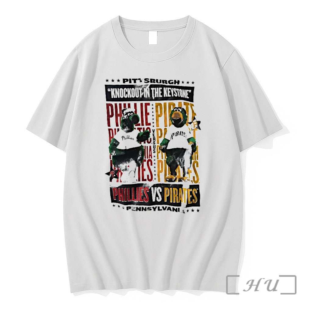 Knockout In The Keystone Phillies Vs Pirates Sweater - Adult & Kids T-Shirts, Sweatshirts & Hoodies apparel design preview 1