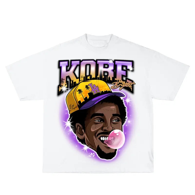 Kobe Bryant Inspired Vintage Heavy Cotton Basketball - Adult & Kids T-Shirts, Sweatshirts & Hoodies apparel design preview 1