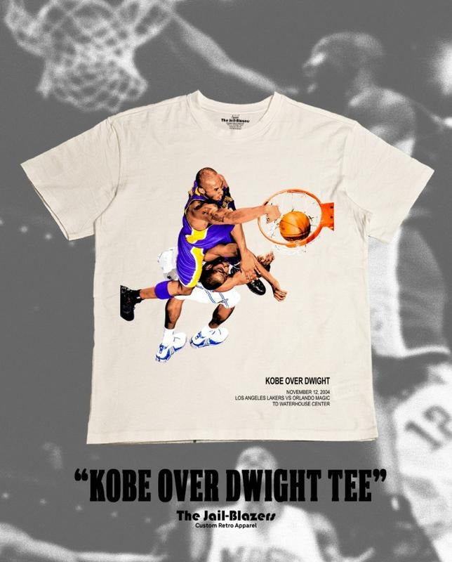 Kobe Over Dwight Vintage Sport Fan - Adult & Kids T-Shirts, Sweatshirts & Hoodies apparel design preview 1