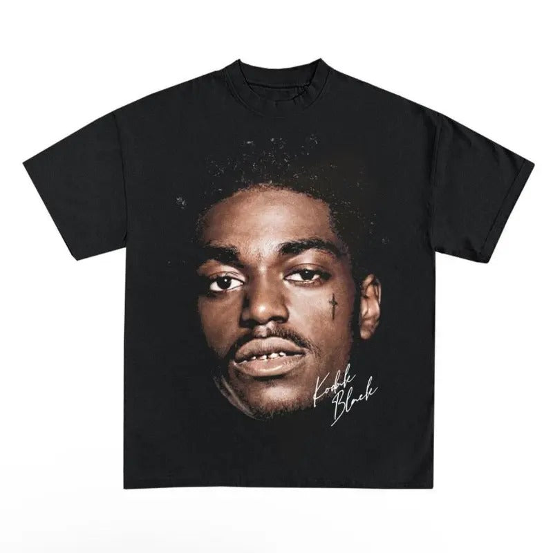 Kodakk Black Big Face Iconic Classic Rapper - Adult & Kids T-Shirts, Sweatshirts & Hoodies apparel design preview 1