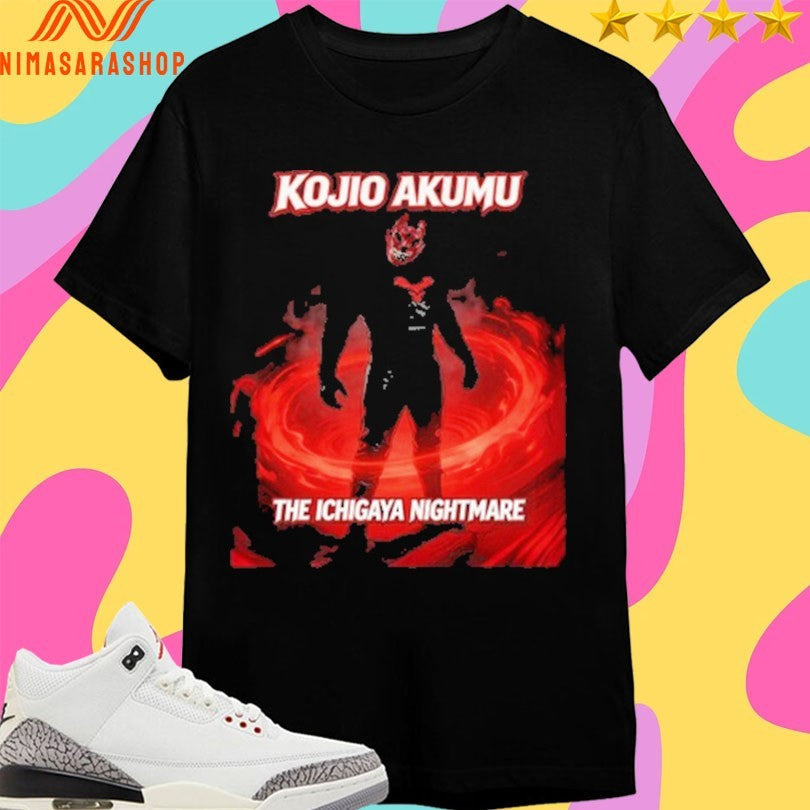 Kojio Akumu The Ichigaya Nightmare - Adult & Kids T-Shirts, Sweatshirts & Hoodies apparel design preview 1