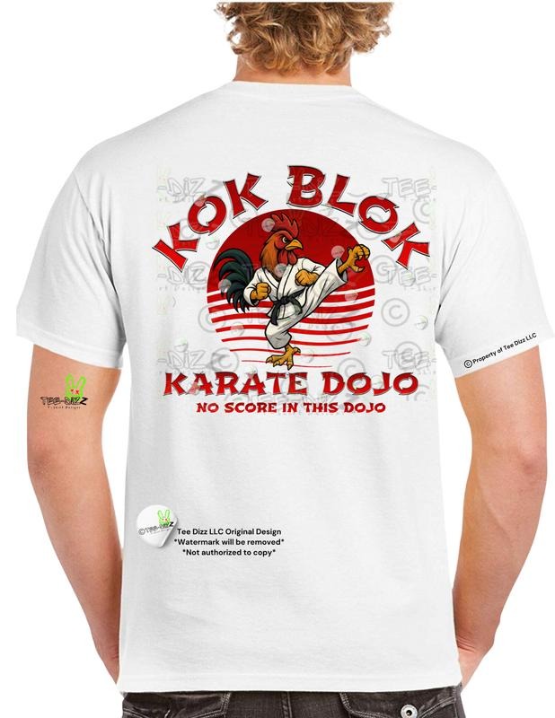 Kok Blok Karate Dojo Funny - Adult & Kids T-Shirts, Sweatshirts & Hoodies apparel design preview 1