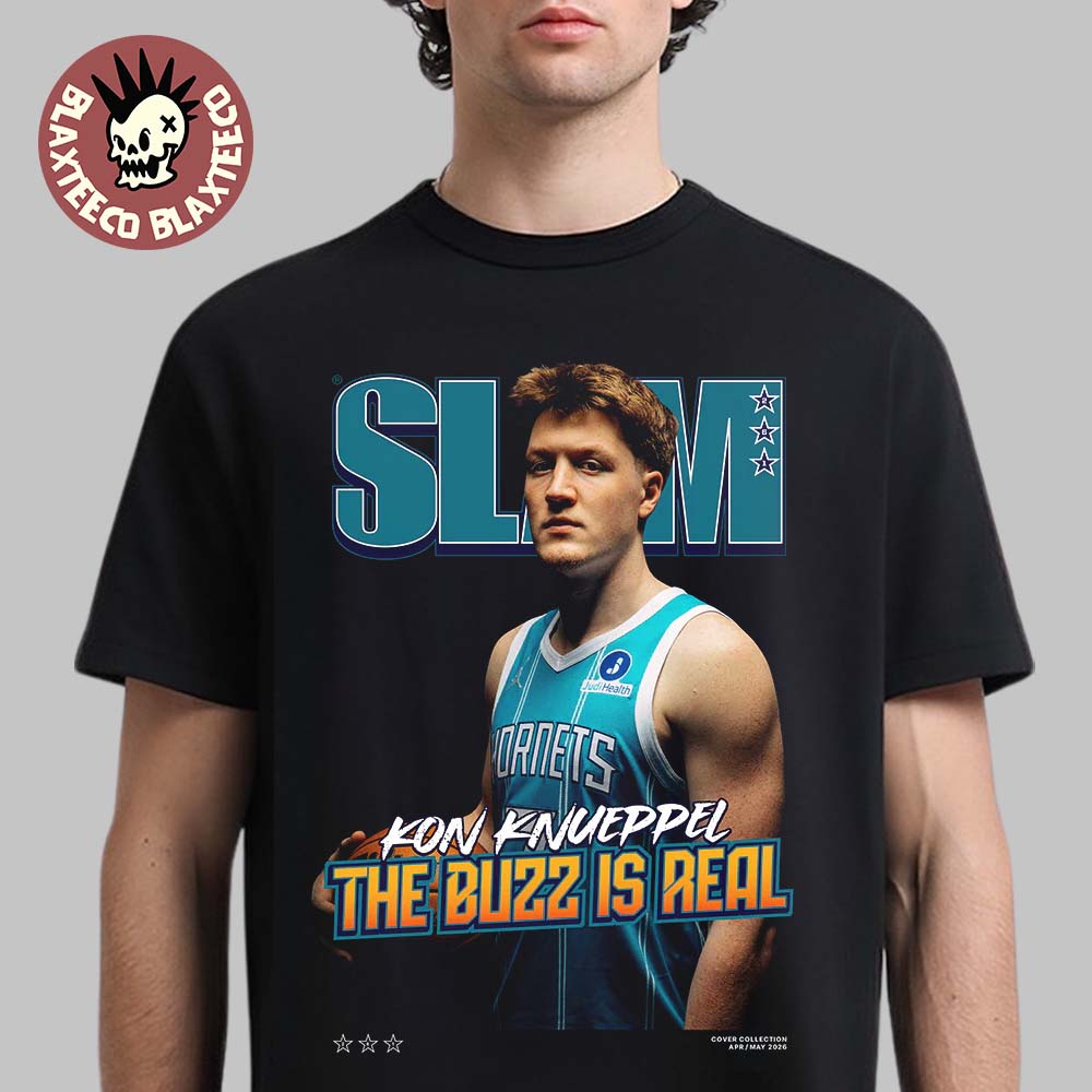 Kon Knueppel Charlotte Hornets SLAM 261 Cover The - Adult & Kids T-Shirts, Sweatshirts & Hoodies apparel design preview 1
