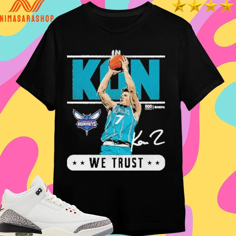 Kon Knueppel Charlotte Hornets Trust We - Adult & Kids T-Shirts, Sweatshirts & Hoodies apparel design preview 1