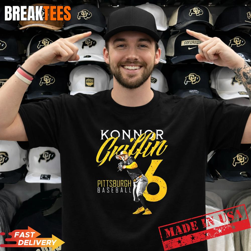 Konnor Griffin player Pittsburgh Pirates baseball - Adult & Kids T-Shirts, Sweatshirts & Hoodies apparel design preview 1