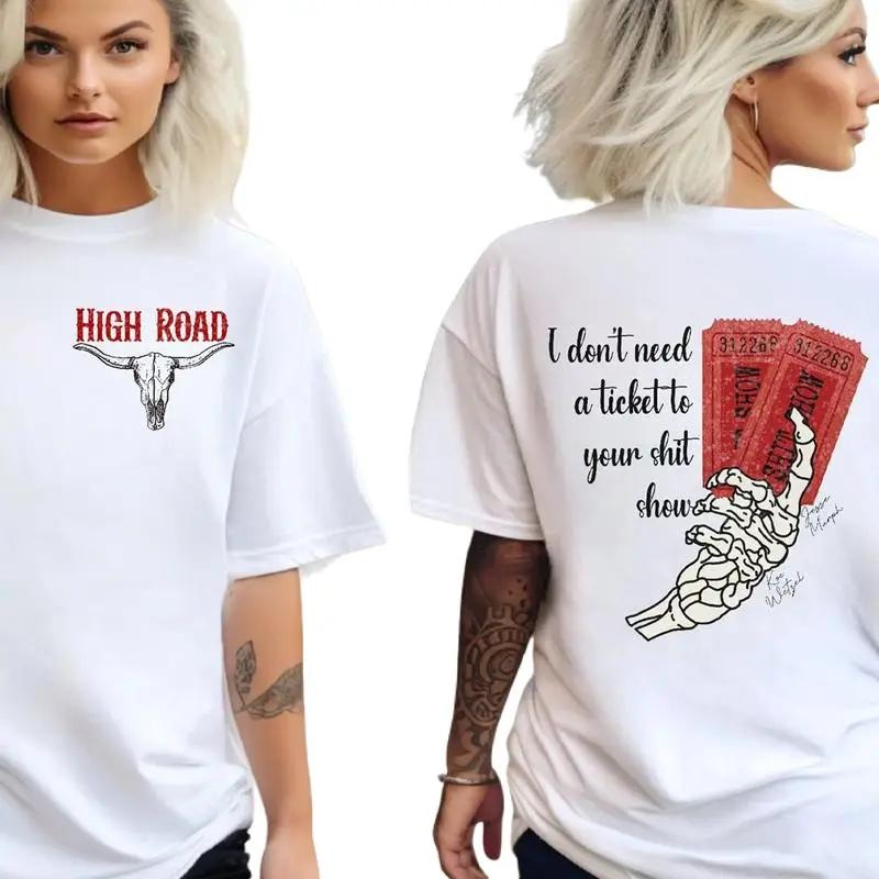 Kooe WetzeI High Roaad Both Sided Ticket Your Shiit - Adult & Kids T-Shirts, Sweatshirts & Hoodies apparel design preview 1