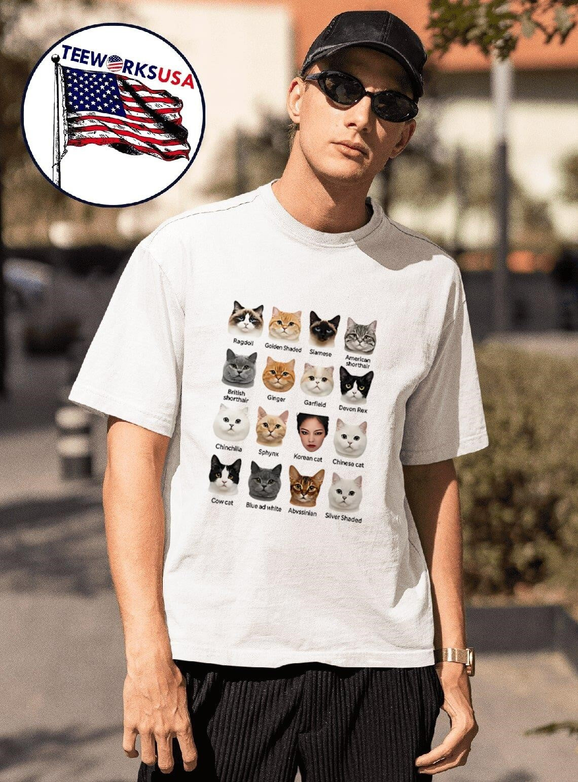 Kpop Cat Breed Chart Jennie Blackpink Meme - Adult & Kids T-Shirts, Sweatshirts & Hoodies apparel design preview 1
