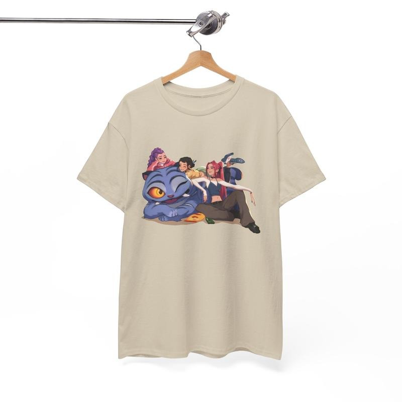 Kpop Demon Hunters Tiger Music Band Lover Fan - Adult & Kids T-Shirts, Sweatshirts & Hoodies apparel design preview 1