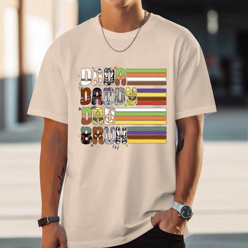 Krystle Dizon Dada Daddy Dad Bruh Smooth Fabric Comfy - Adult & Kids T-Shirts, Sweatshirts & Hoodies apparel design preview 1