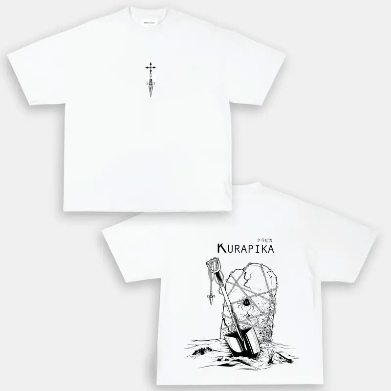 Kurapika Hunter X Anime Japanese Vintage Manga Retro - Adult & Kids T-Shirts, Sweatshirts & Hoodies apparel design preview 1