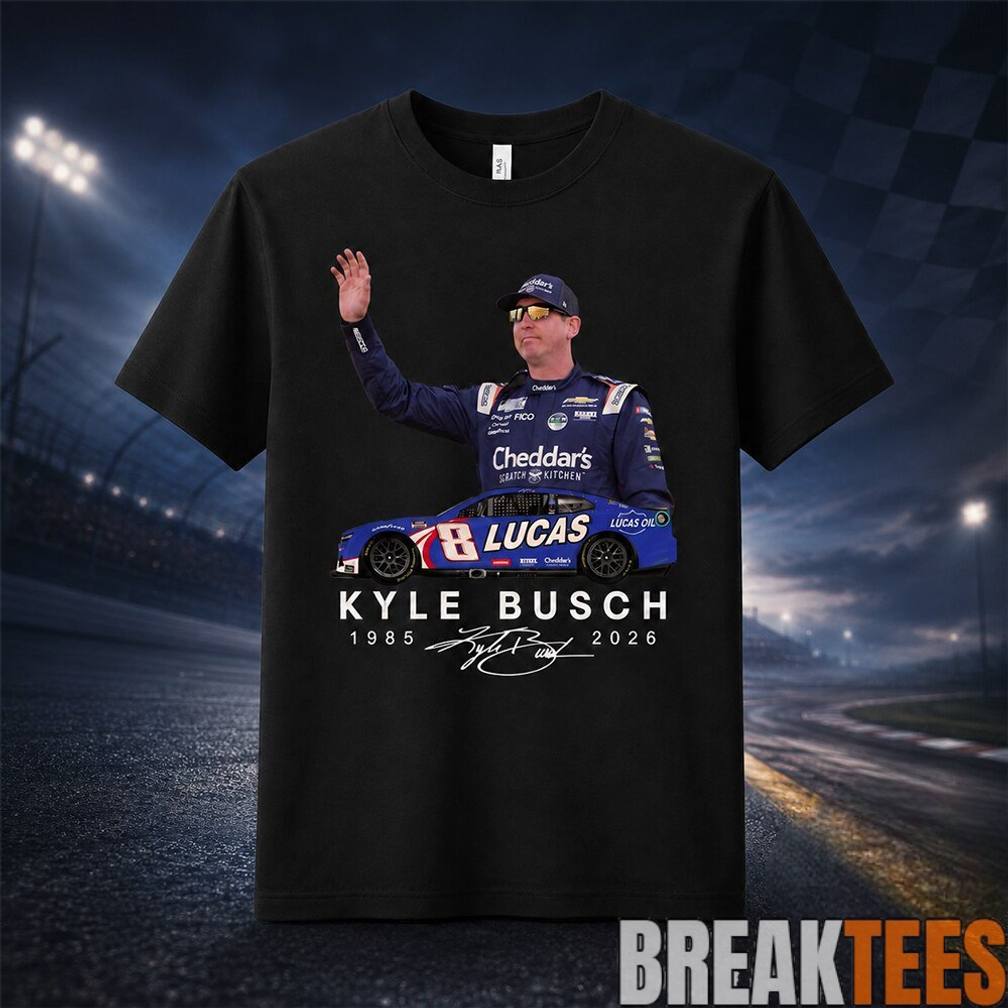 Kyle Busch NASCAR Death - Adult & Kids T-Shirts, Sweatshirts & Hoodies apparel design preview 1