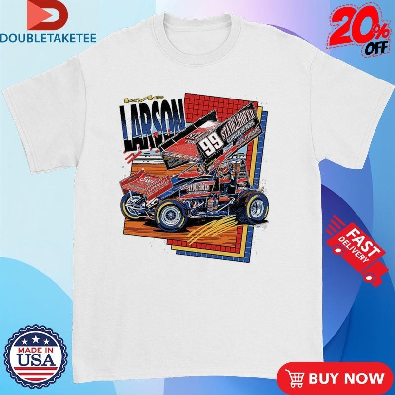 Kyle Larson 99 Stadelhofer Construction - Adult & Kids T-Shirts, Sweatshirts & Hoodies apparel design preview 1