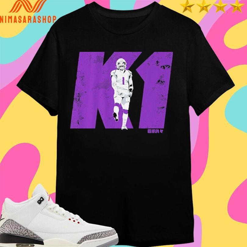 Kyler Murray K1 Minnesota Vikings - Adult & Kids T-Shirts, Sweatshirts & Hoodies apparel design preview 1