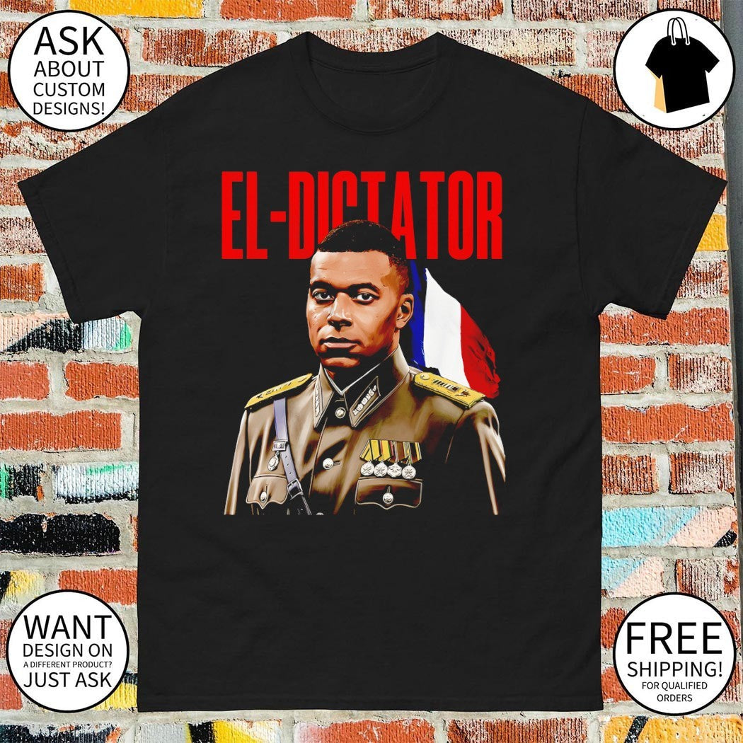 Kylian Mbappe The Dictator Bootleg - Adult & Kids T-Shirts, Sweatshirts & Hoodies apparel design preview 1