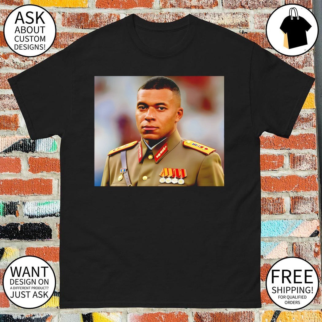 Kylian Mbappe The Dictator France Soccer World Cup - Adult & Kids T-Shirts, Sweatshirts & Hoodies apparel design preview 1