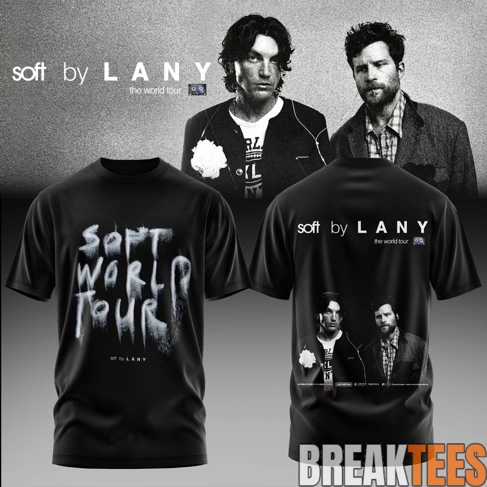 LANY Soft World Tour 2026 - Adult & Kids T-Shirts, Sweatshirts & Hoodies apparel design preview 1