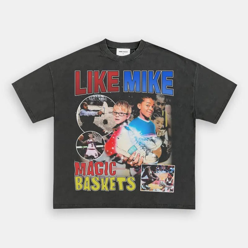 LIKE MIKE Trending Movie Vintage 90s Fans Him Her - Adult & Kids T-Shirts, Sweatshirts & Hoodies apparel design preview 1
