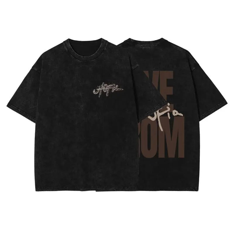 LIVE UTOPIA VINTAGE Cotton Rap Rapper Hiphop Music - Adult & Kids T-Shirts, Sweatshirts & Hoodies apparel design preview 1