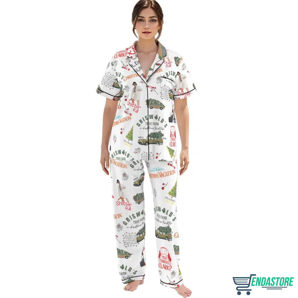 LS-National Lampoon’s Christmas Griswold Christmas Pajama Set 3D Christmas Sweater - Holiday Gift product image 2