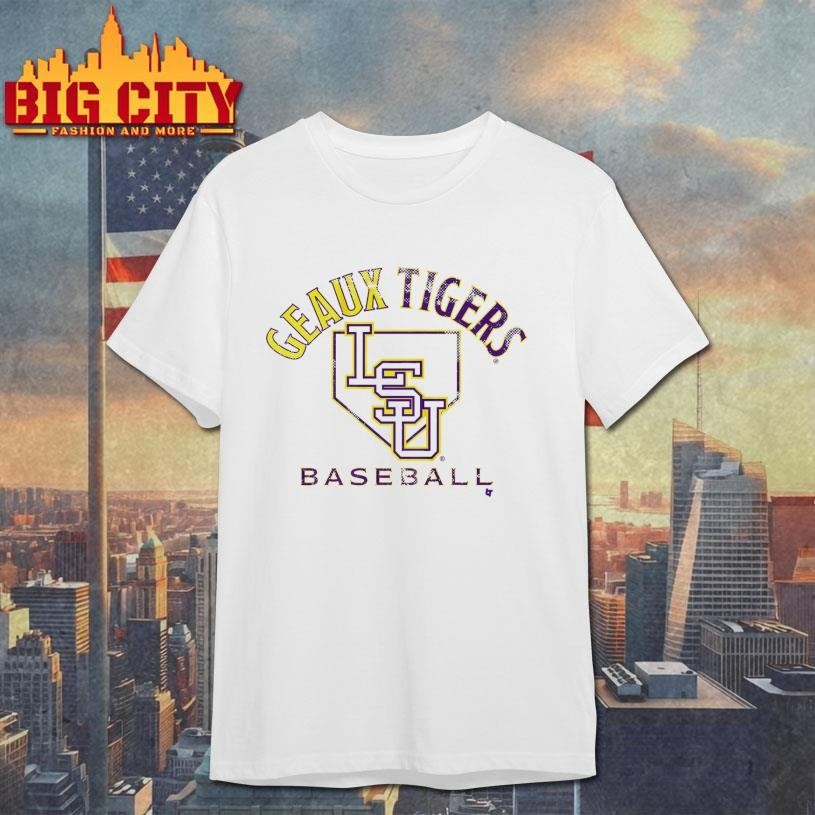 LSU Baseball Home Plate - Adult & Kids T-Shirts, Sweatshirts & Hoodies apparel design preview 1