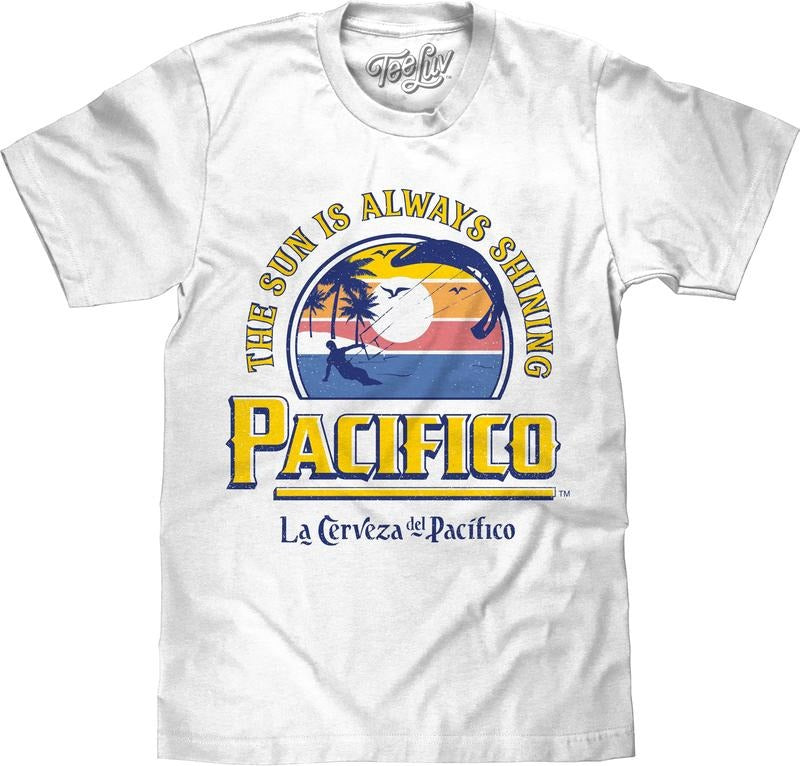 La Cerveza Del Pacifico Beer White - Adult & Kids T-Shirts, Sweatshirts & Hoodies apparel design preview 1