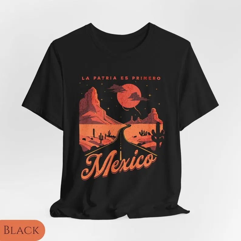 La Patria Es Primero Mexican Hispanic Heritage Latino - Adult & Kids T-Shirts, Sweatshirts & Hoodies apparel design preview 1