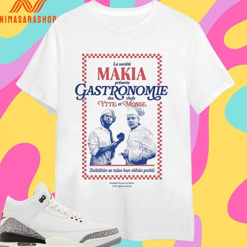 La Société Makia Présente Gastronomie Des Chefs Ytte - Adult & Kids T-Shirts, Sweatshirts & Hoodies apparel design preview 1