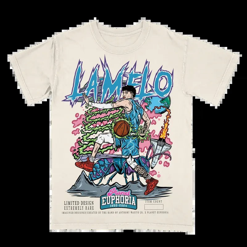 LaMelo Ball Vintage Sport Fan - Adult & Kids T-Shirts, Sweatshirts & Hoodies apparel design preview 1