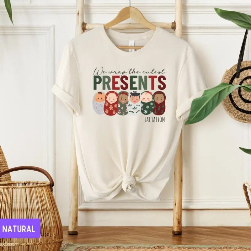 Lactation Swaddled Babies Crew We Wrap Cutest - Adult & Kids T-Shirts, Sweatshirts & Hoodies apparel design preview 1
