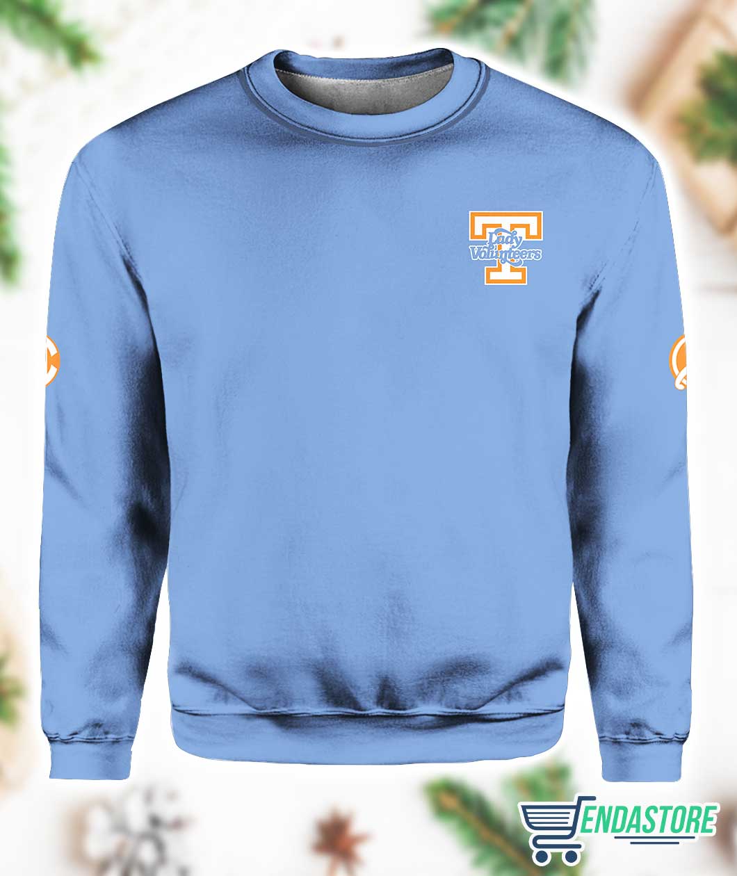 Lad Vol Basketball Coach Kim Caldwell Blue Quarter Zip Collar Sweatshirt 3D Sweater - Gift for Sports & Hobby Fans product image 2