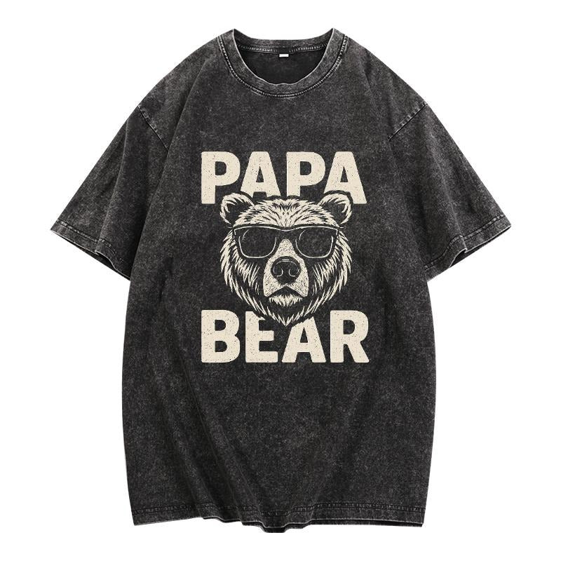 Laid Back Showcase Your Dad Like Retro Inspired "Papa - Adult & Kids T-Shirts, Sweatshirts & Hoodies apparel design preview 1
