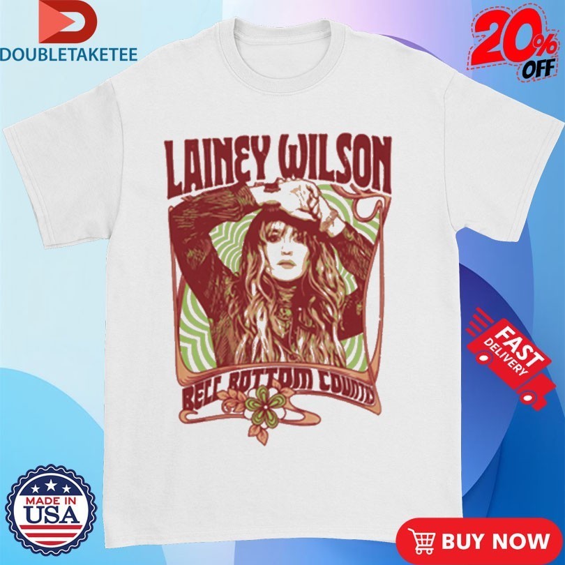 Lainey Wilson Bell Bottom Country Peach - Adult & Kids T-Shirts, Sweatshirts & Hoodies apparel design preview 1