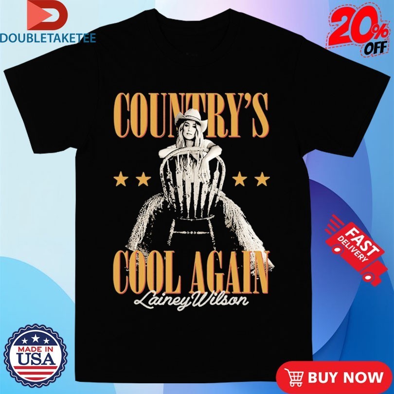 Lainey Wilson Country's Cool Again Cowgirl - Adult & Kids T-Shirts, Sweatshirts & Hoodies apparel design preview 1