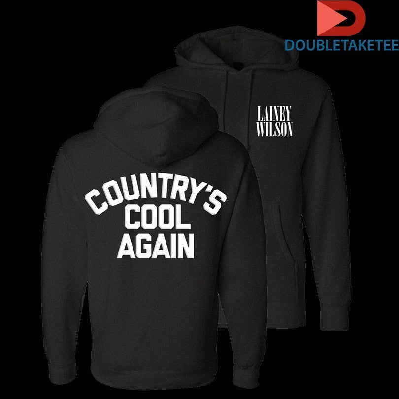 Lainey Wilson Country's Cool Again - Adult & Kids T-Shirts, Sweatshirts & Hoodies apparel design preview 1