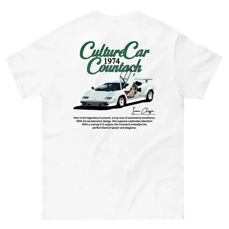 Lamborghini Countach Car Enthusiast Cars - Adult & Kids T-Shirts, Sweatshirts & Hoodies apparel design preview 1