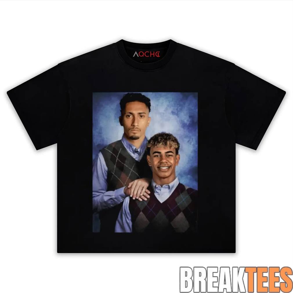 Lamine Yamal Raphinha Step Brothers - Adult & Kids T-Shirts, Sweatshirts & Hoodies apparel design preview 1