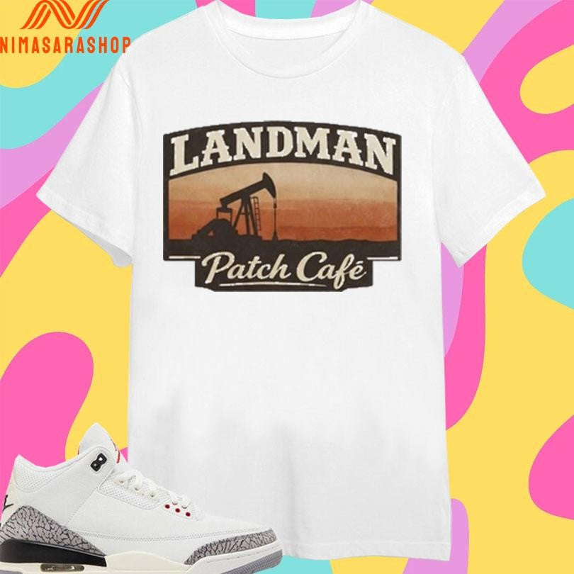 Landman Patch Café Graphic - Adult & Kids T-Shirts, Sweatshirts & Hoodies apparel design preview 1