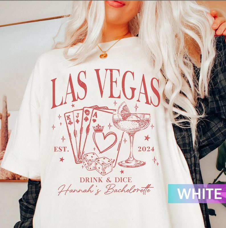 Las Vegas Bachelorette Retro Casino Bach Trip Best - Adult & Kids T-Shirts, Sweatshirts & Hoodies apparel design preview 1