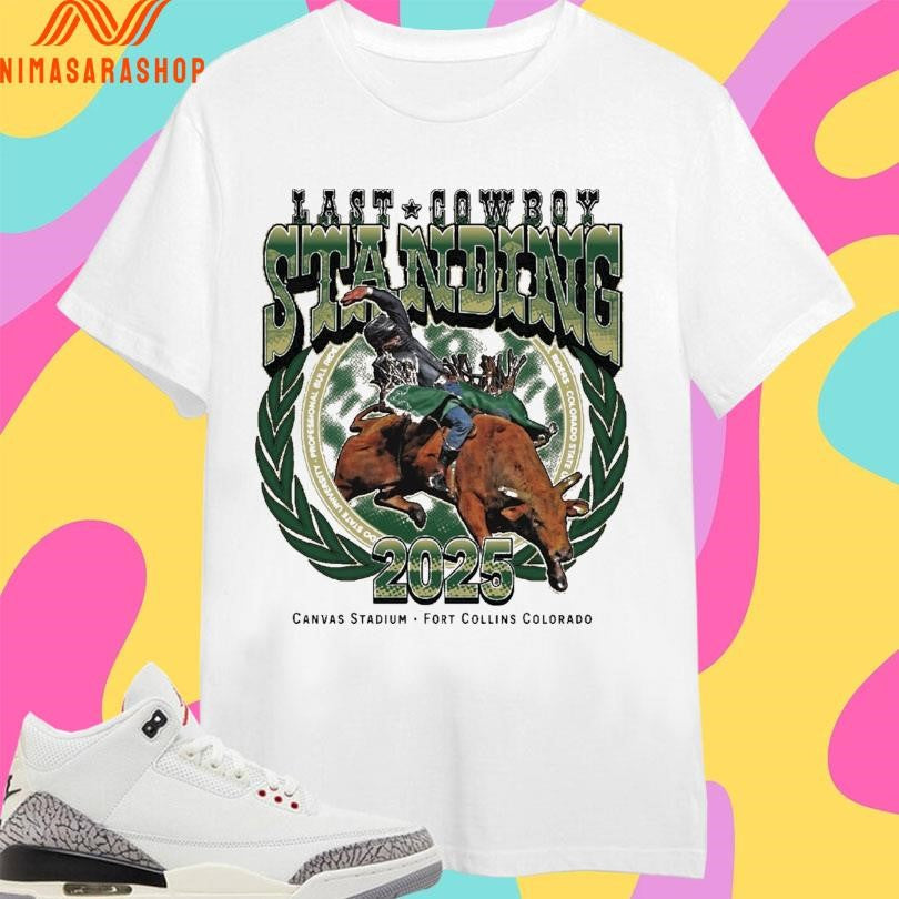 Last Cowboy Standing Event 2025 Canvas Stadium Fort - Adult & Kids T-Shirts, Sweatshirts & Hoodies apparel design preview 1