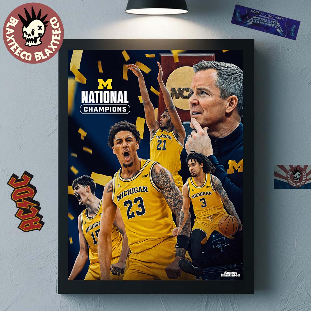 Last One Standing Michigan Wolverines Defeat UConn - Adult & Kids T-Shirts, Sweatshirts & Hoodies apparel design preview 1