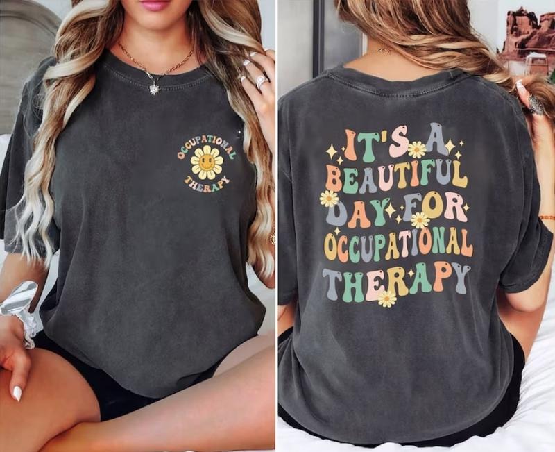 Latarshia Grant Store Retro Occupational Therapy - Adult & Kids T-Shirts, Sweatshirts & Hoodies apparel design preview 1